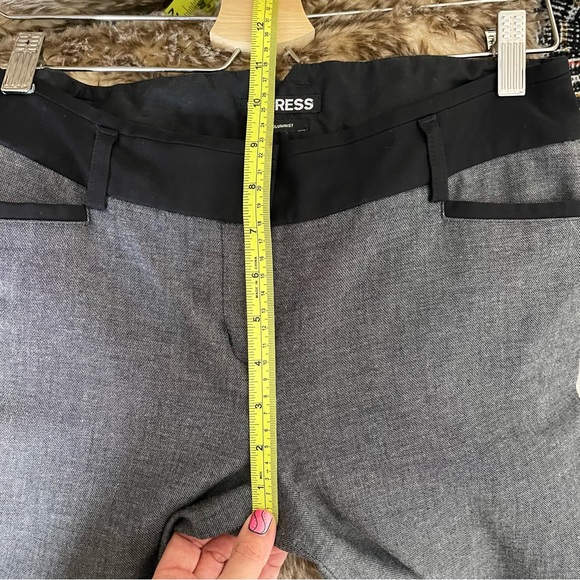 Express columnist pant size 4, gray and black - Picture 4 of 4
